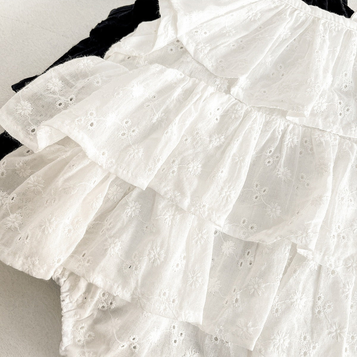 Riley Baby Girls Breathable Romper Dress