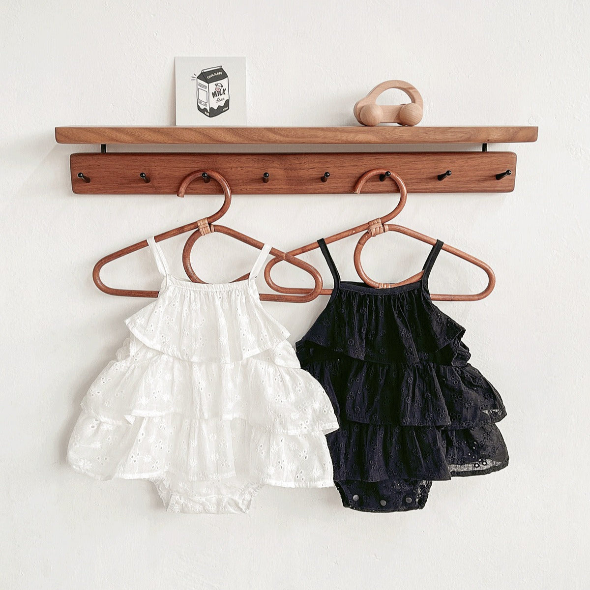 Riley Baby Girls Breathable Romper Dress