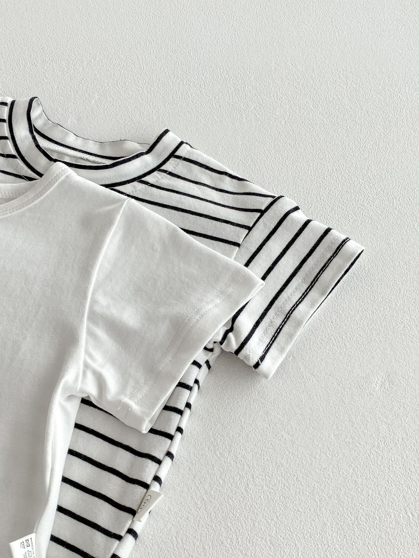 Mini Classic Suspender Boys Romper Set