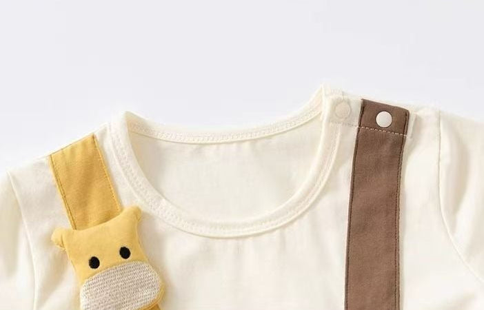 Sunny Safari Baby Boys and Girls Romper