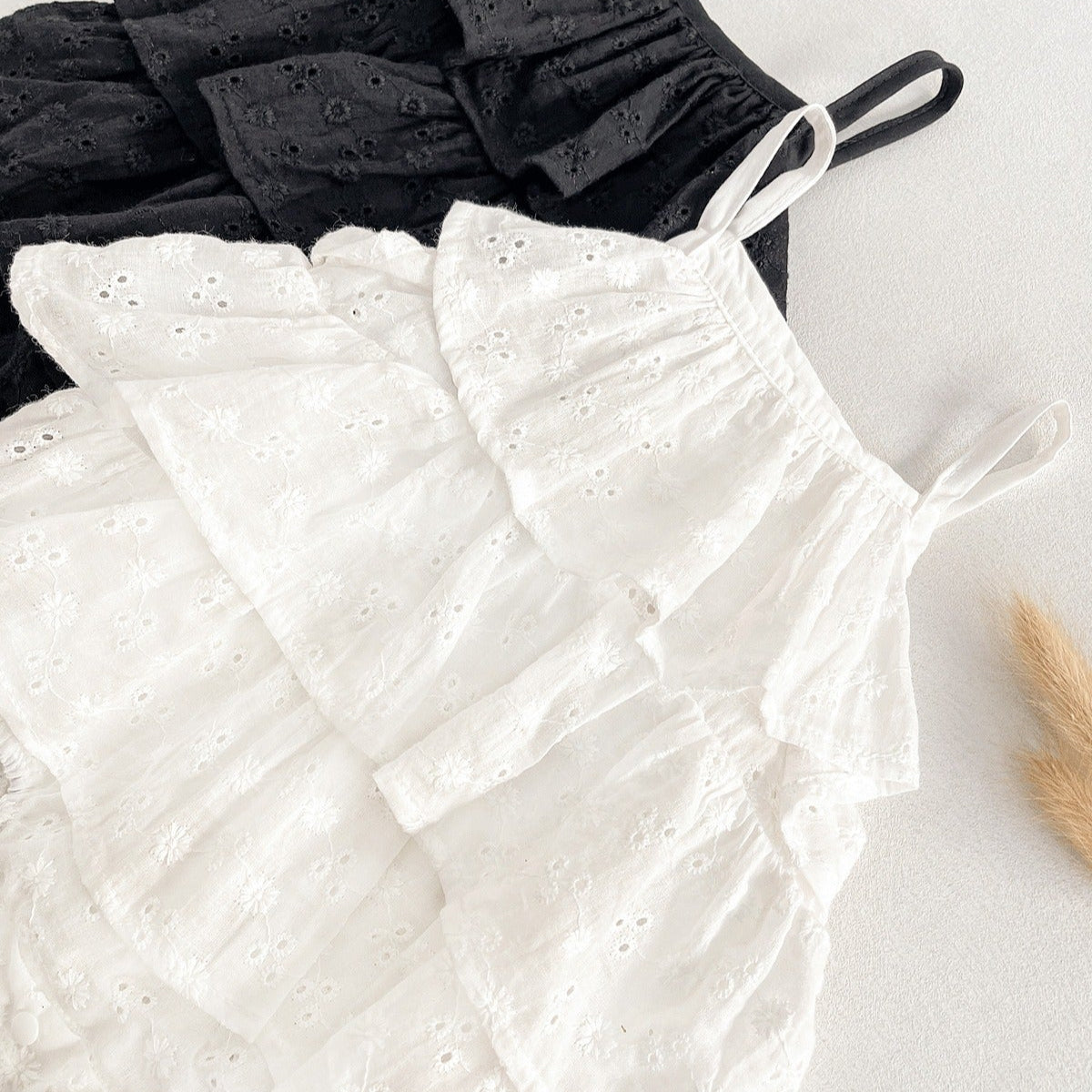 Riley Baby Girls Breathable Romper Dress