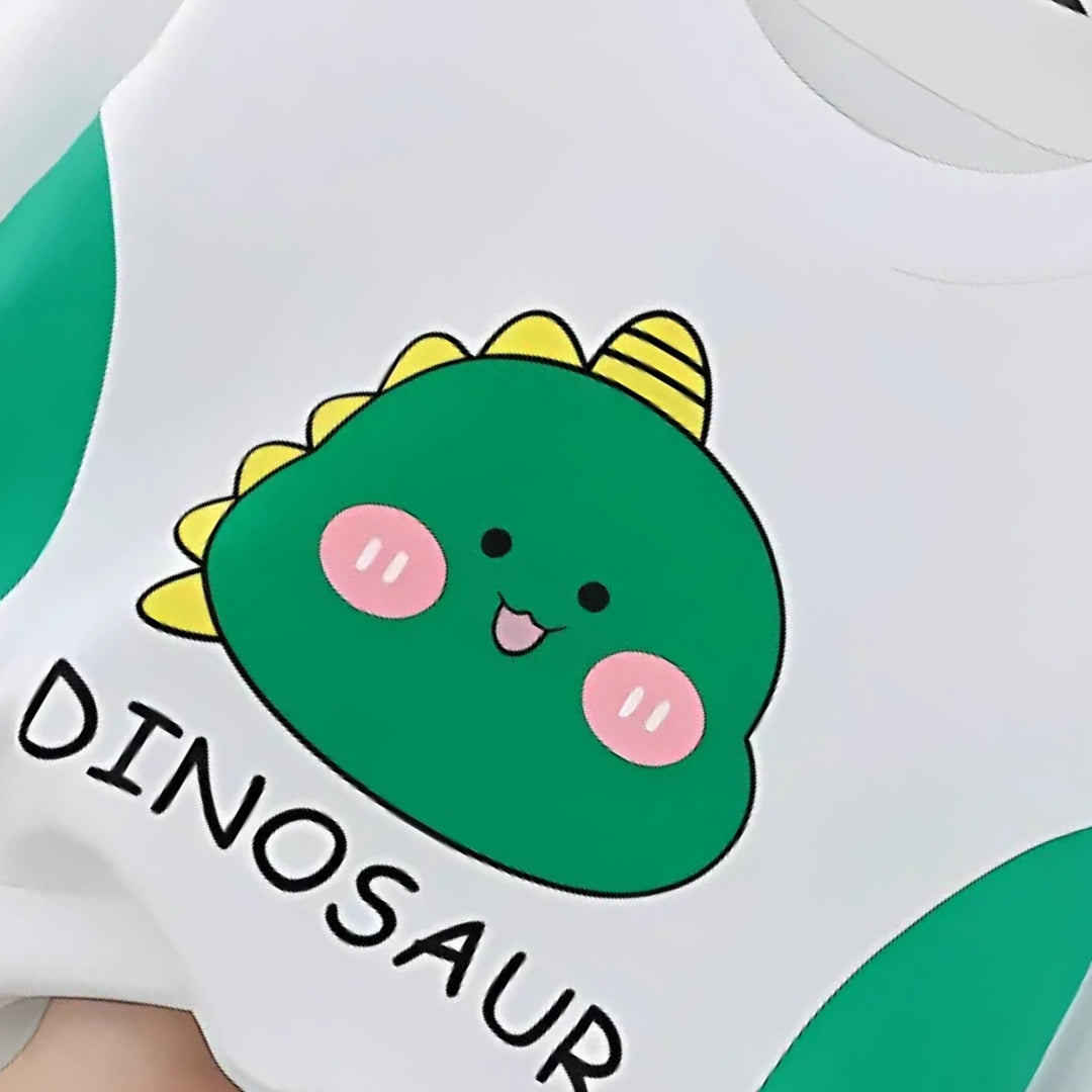 Playful Dino Boys Sweatsuit Set