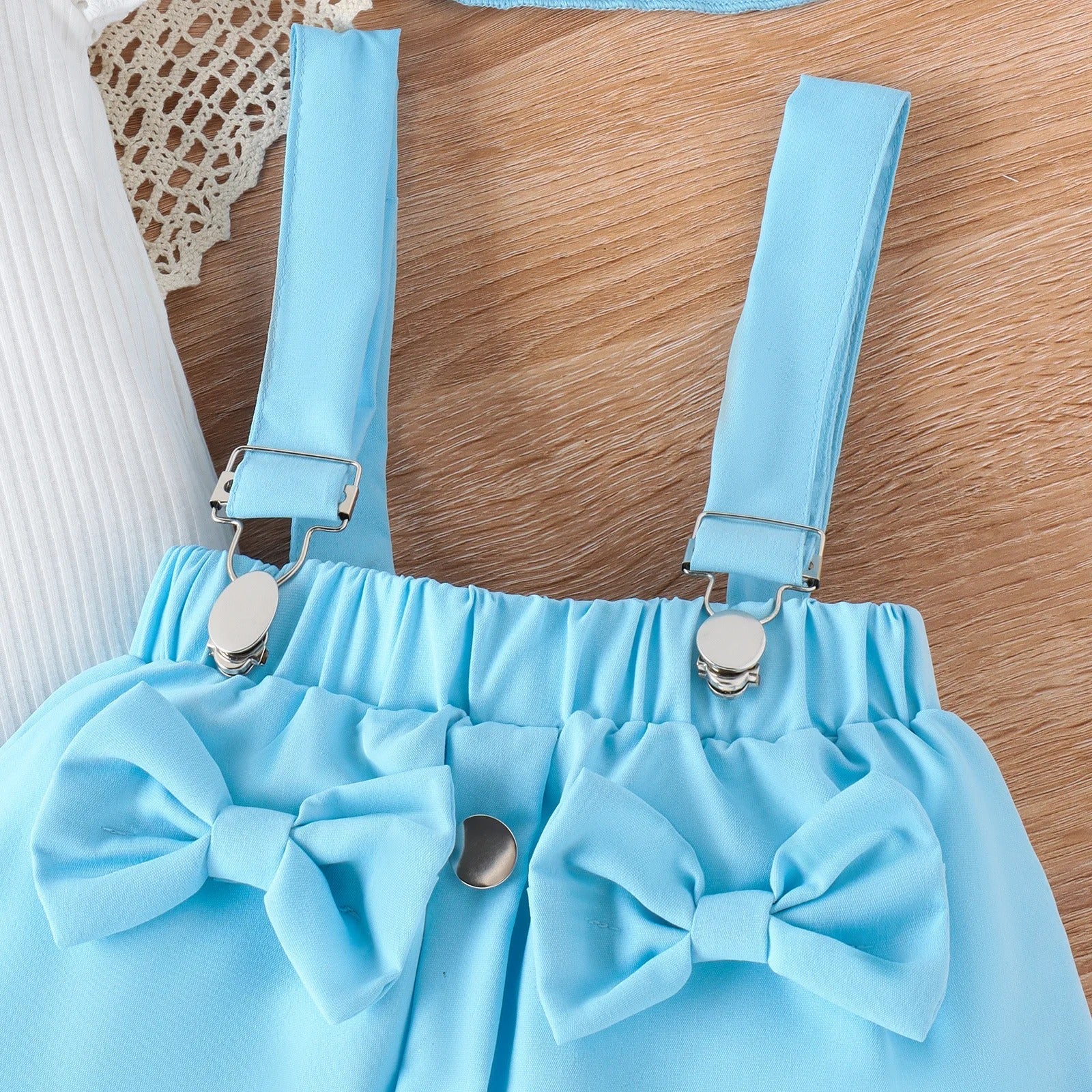 Inaya Baby Girls Dress Set with Hat