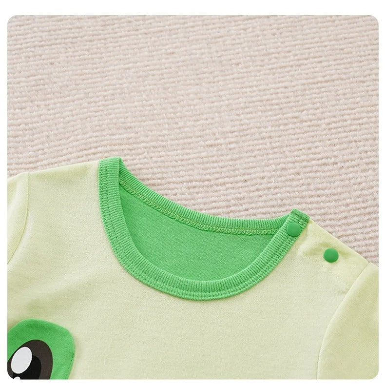 Charming Frog Baby Boys and Girls Romper
