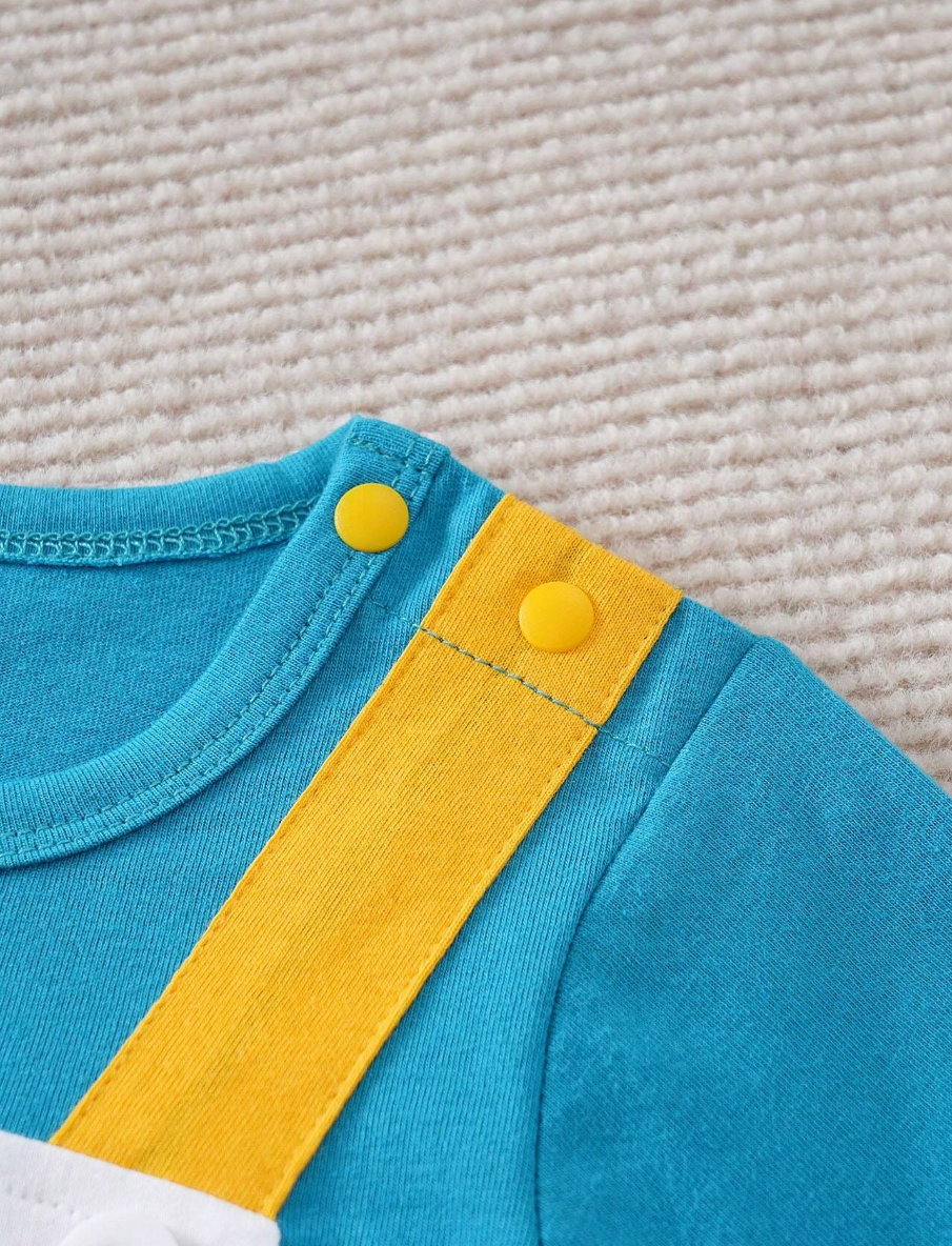 Little Ocean Whale Baby Boys Girls Romper