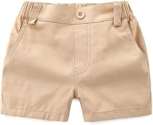 Smart Baby Boy Polo Romper with Shorts Set