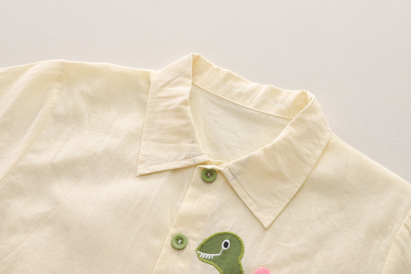 Smart Pocket Shirt and Bottom Set