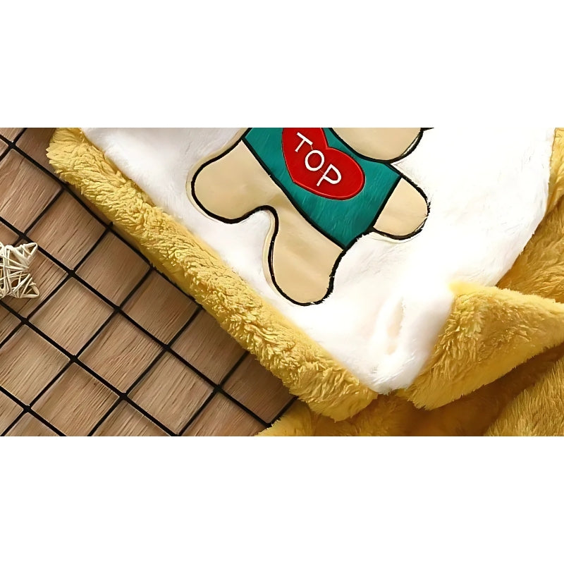 Snuggly Bear Boys and Girls Plush Set