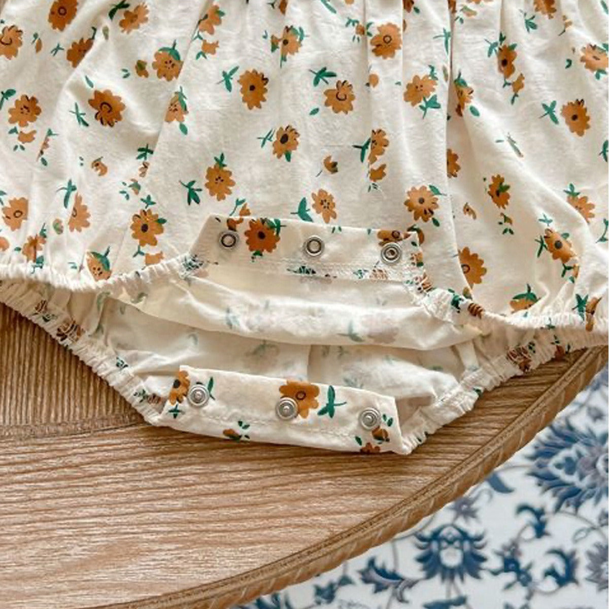 Stella Baby Girls Frill Romper With Cap