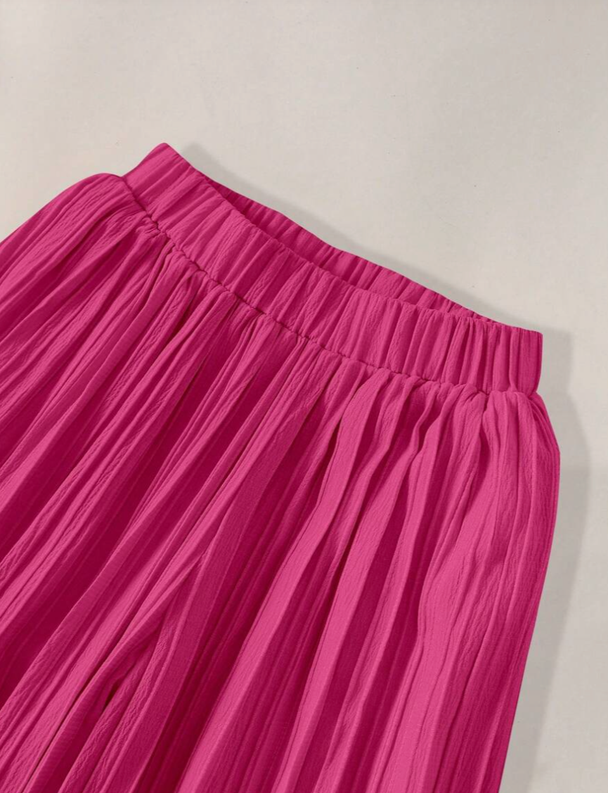 Stylish Girls Crop Top & Pants Set