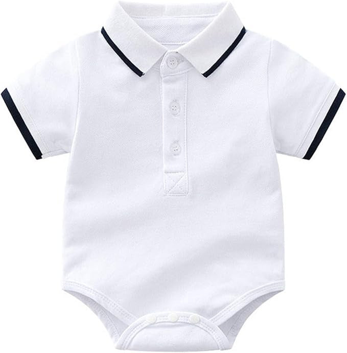 Stylish Polo Baby Boys T-Shirt Romper Shorts Set