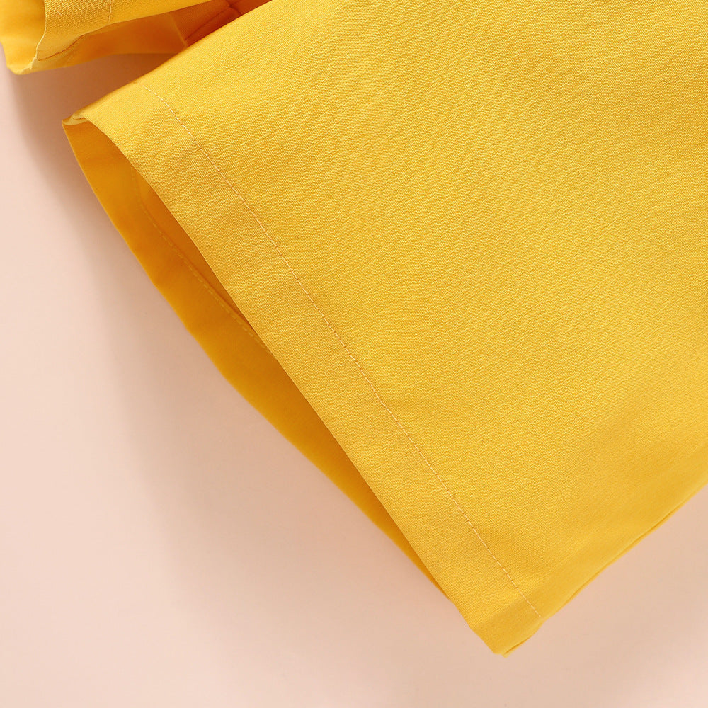 Sun-Kissed Girls Top And Short Set