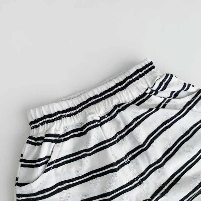 Timeless Tots Boys Striped Set