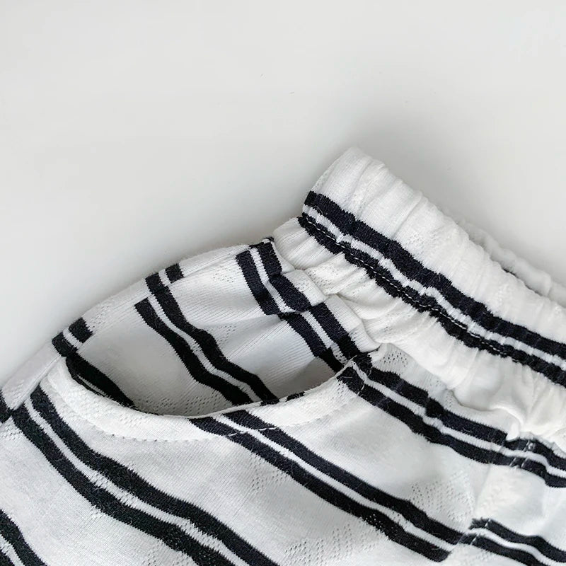 Timeless Tots Boys Striped Set