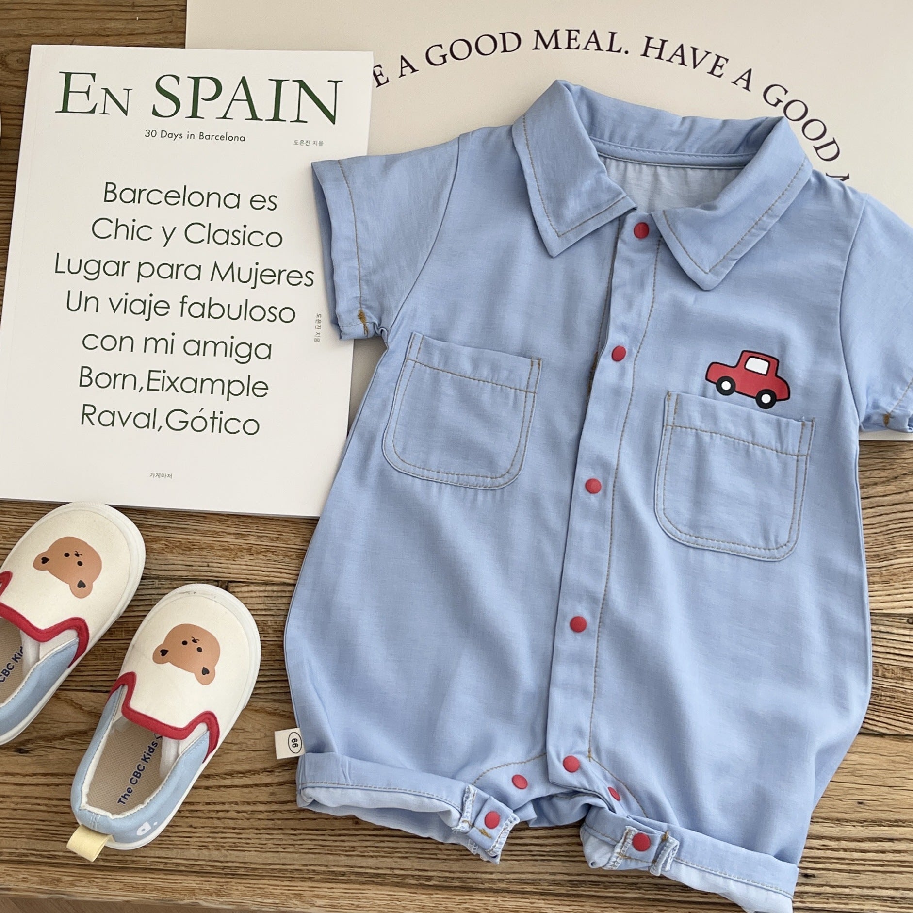 Travel Baby Boys and Girls Romper