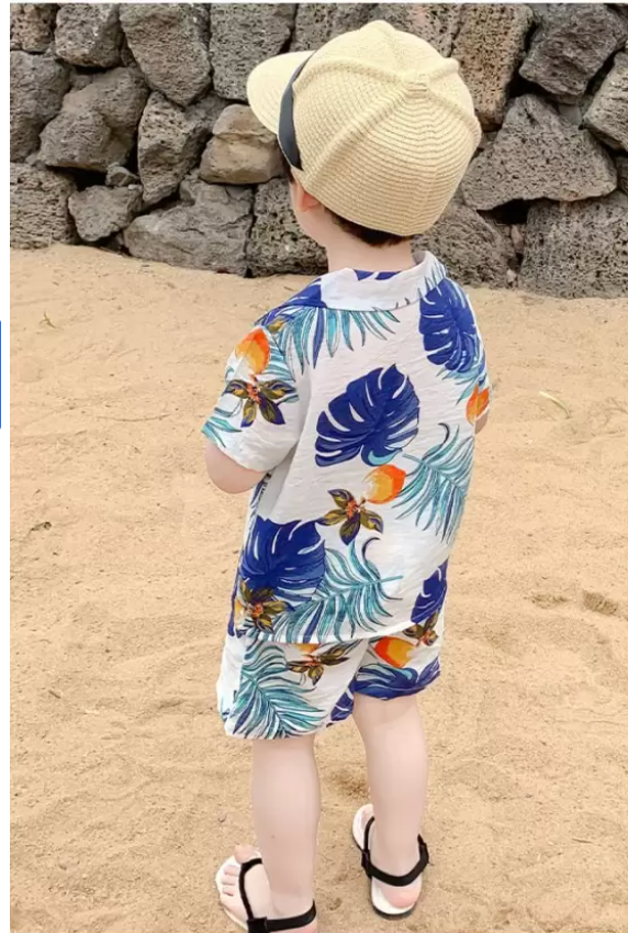 Vacation Boys Clothing Set