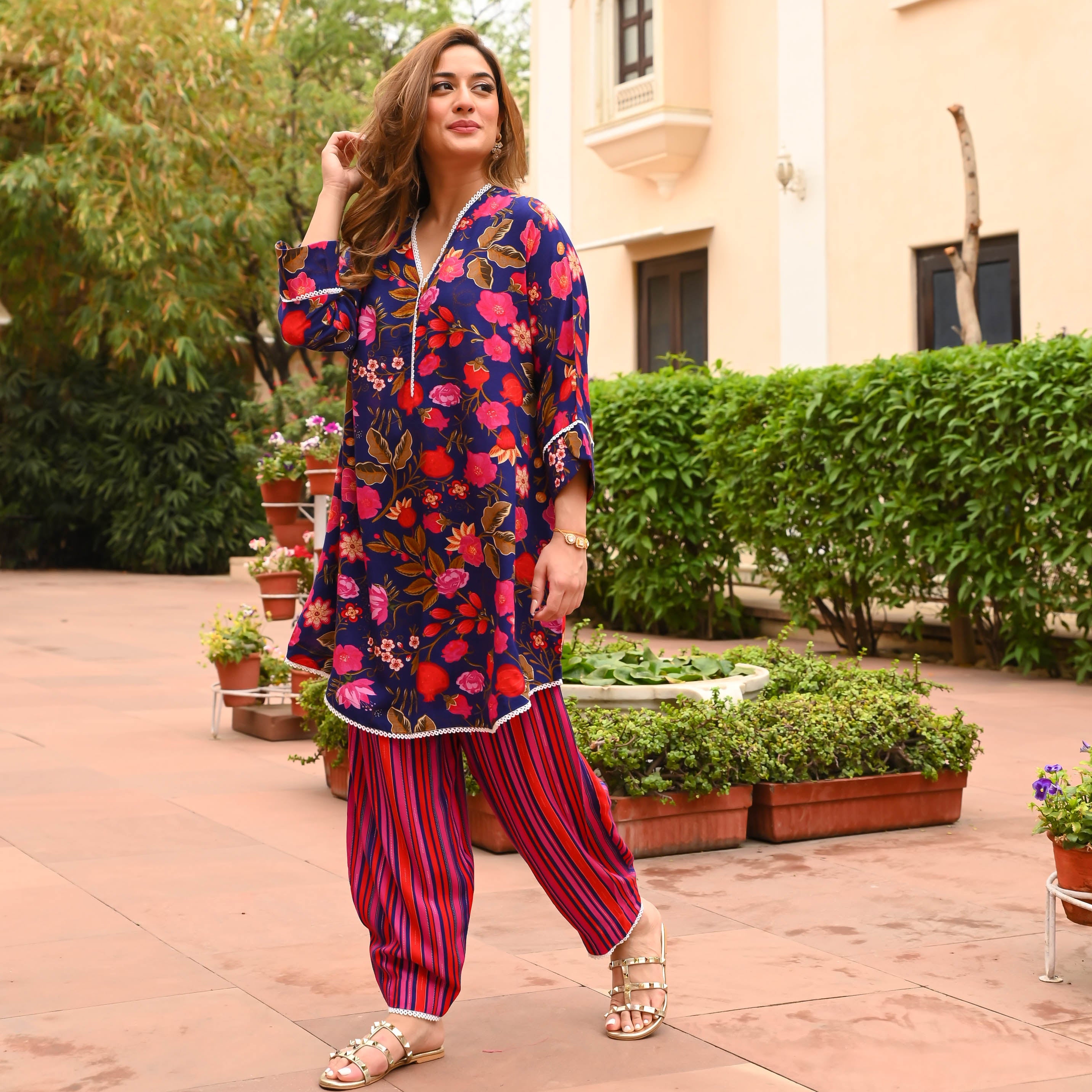 Bunaai Petal Perfection Kurta Set