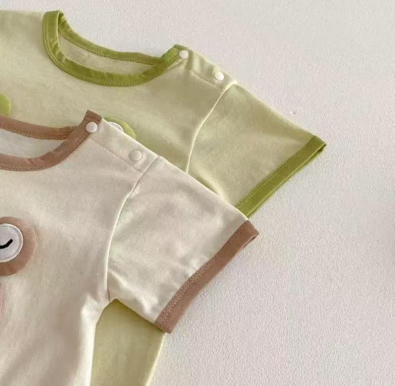 3D Thread Baby Boys Girls Play Romper