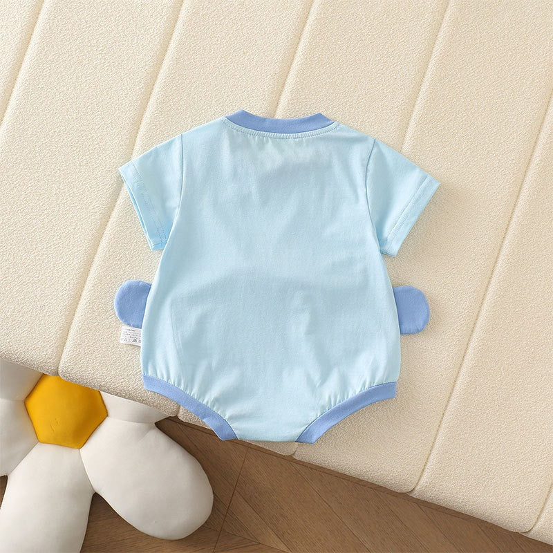 Giggle Mouth 3D Baby Boys Girls Romper