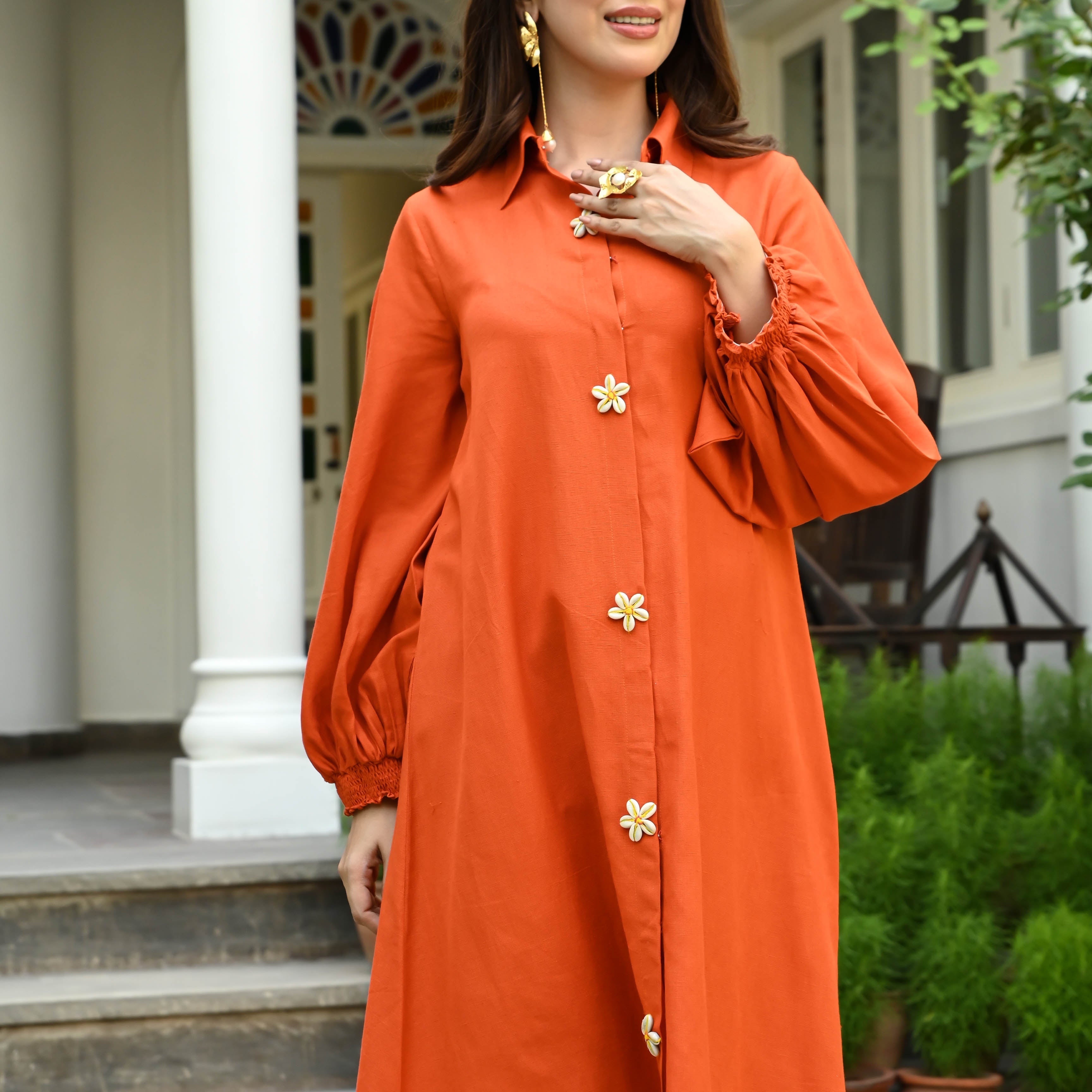 Bunaai Cotton Bliss Kurta Set