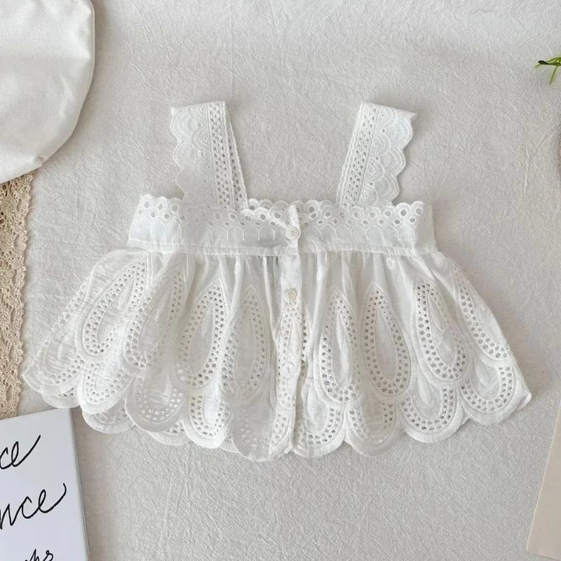 Ivory Love Baby Girls Top and Skorts Set