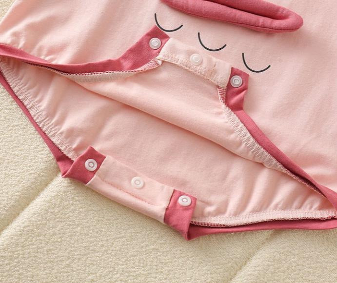 Giggle Mouth 3D Baby Boys Girls Romper