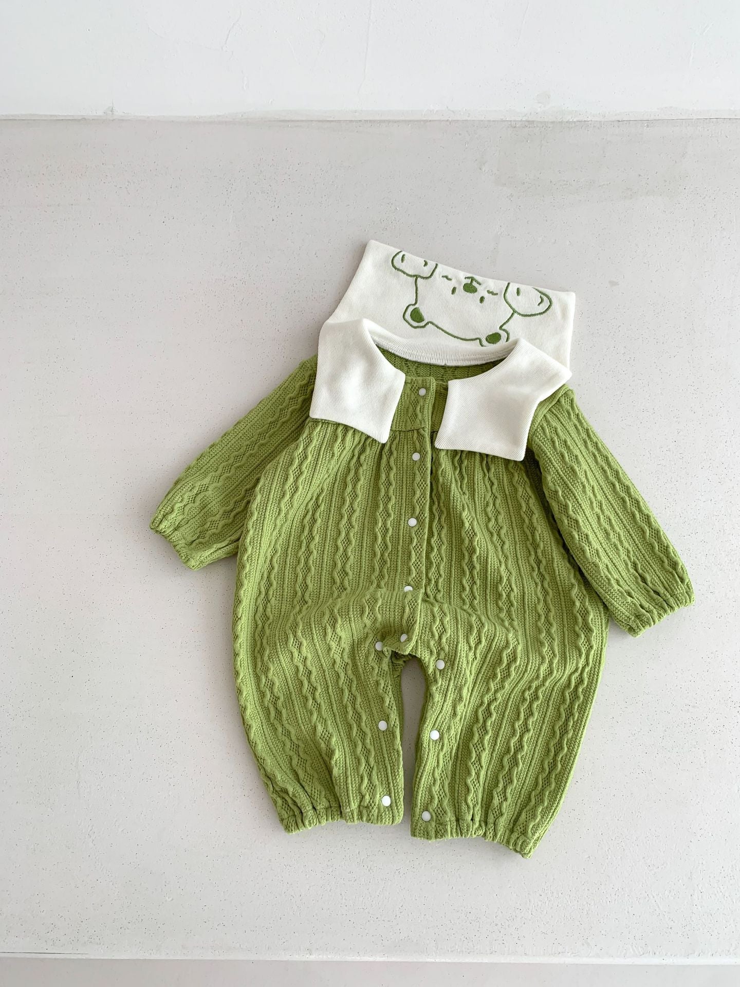 Back Neck Embroidered Onesies